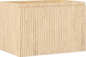 Mexen Rivel, koupelnová skříňka 70 cm, 1 zásuvka, drážkovaná, dub, 91A20-07047-1-BF81