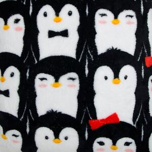 Deka z mikrovlákna COOL PETS motiv tučňáci 130x170 cm Essex
