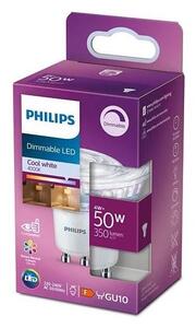 LED Stmívatelná žárovka Philips GU10/4W/230V 4000K