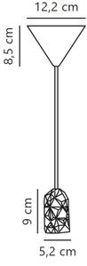 Nordlux - Napájecí kabel HANG 1xE27/40W/230V bílá