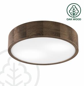 Brilagi - LED Stropní svítidlo CARVALHO 2xE27/60W/230V dub ořech pr. 37 cm