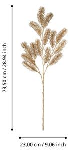 Eglo 428347 - Umělá vánoční větvička MIADOL 73,5 cm zlatá