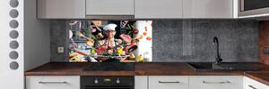 Panel do kuchyně Kuchař recept pksh-179590171