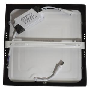 LED Stropní svítidlo GERRY LED/18W/230V 4000K černá