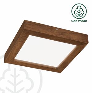 Brilagi-LED Stmívatelné svítidlo WOODY FRAME LED/24W/230V dub 30x30 cm IP44 + DO