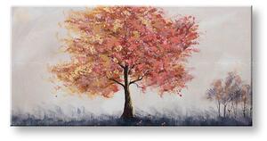 Malovaný obraz na stěnu STROMY 1 díl 100x50 cm - 100×50 cm / Klasický 2 cm