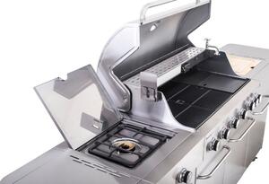 G21 Plynový gril G21 Nevada BBQ kuchyně Premium Line, 8 hořáků + zdarma redukční ventil G21-6390340