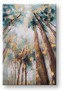 Malovaný obraz na stěnu STROMY 1 díl 60x90 cm - 60×90 cm / Klasický 2 cm