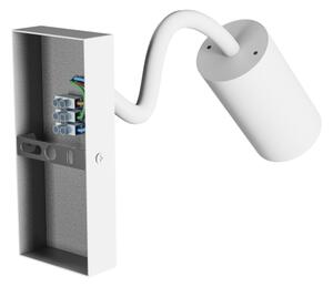 Nástěnné bodové svítidlo SQUALLA VARIOSA 1xGU10/10W/230V bílá