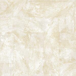 Štuková béžovo-bílá vliesová tapeta rozměry 0,53 x 10,05 m
