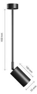 Lustr na tyči VARIOSA 1xGU10/10W/230V černá