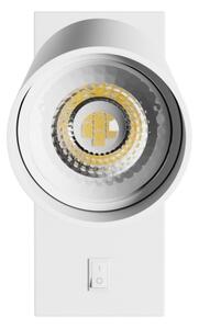 Nástěnné bodové svítidlo SQUALLA VARIOSA 1xGU10/10W/230V bílá