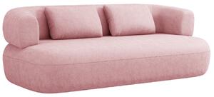 Růžová čalouněná třímístná pohovka Windsor & Co Aldrin 178 cm