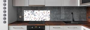 Skleněný panel do kuchyně Listí pksh-184435186