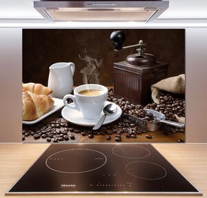 Panel do kuchyně Rohlíky a káva pksh-184153657