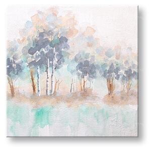 Malovaný obraz na stěnu STROMY 1 díl - 60x60 cm - 60×60 cm / Klasický 2 cm