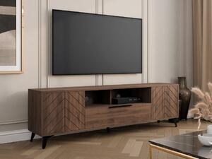TV skříňka Siprynt Bis 2D1SZ, Barvy: ořech okapi 5903211481239