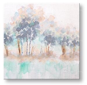 Malovaný obraz na stěnu STROMY 1 díl - 60x60 cm - 60×60 cm / Klasický 2 cm