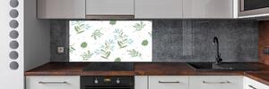 Skleněný panel do kuchyně Listí pksh-184896139
