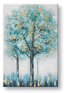 Malovaný obraz na stěnu STROMY 1 díl YOBCWFTR086 - 80x120 cm - 80x120 cm