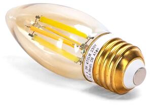 LED Žárovka FILAMENT C35 E27/4,5W/230V 2700-6500K - Aigostar