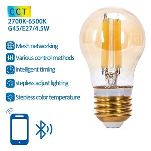 LED Žárovka FILAMENT G45 E27/4,5W/230V 2700-6500K - Aigostar