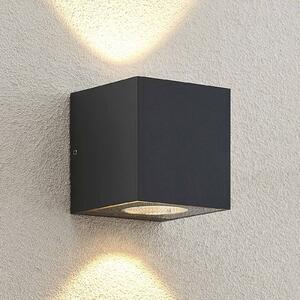 Arcchio Tassnim LED venkovní nástěnné svítidlo šedé 2 světla