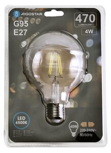 LED Žárovka FILAMENT G95 E27/4W/230V 6500K - Aigostar