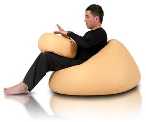 Sedací vak Primabag Relax žlutá