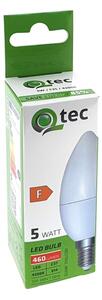LED Žárovka Qtec C35 E14/5W/230V 4200K
