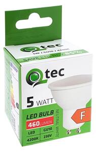 LED Žárovka Qtec GU10/5W/230V 4200K