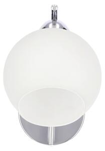 Nástěnná lampa AMOS 1xE27/40W/230V lesklý chrom