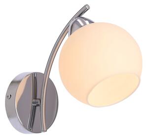 Nástěnná lampa AMOS 1xE27/40W/230V lesklý chrom