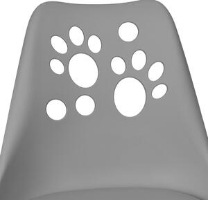 TZB Otočná židle Grover tmavě šedá