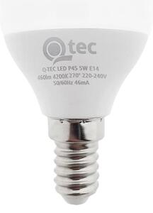 LED Žárovka Qtec P45 E14/5W/230V 4200K