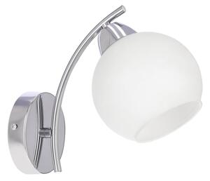Nástěnná lampa AMOS 1xE27/40W/230V lesklý chrom