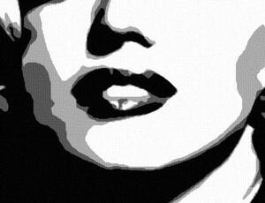 Ručně malovaný POP ART obraz MARILYN MONROE 80x100 cm