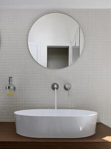 PURE RONDE kulaté zrcadlo na zeď dveře chodbu do pokoje ložnice koupelny předsíně nalepovací průměr 50 cm k nalepení 102-150