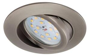 Briloner7296-011-LED Stmívatelné podhledové svítidlo LED/6,5W/230V IP23 antracit