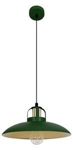 Brilagi - LED Lustr na lanku FLAMENGO 1xE27/60W/230V zelená