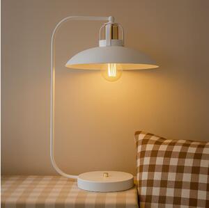 Brilagi - LED Stolní lampa FLAMENGO 1xE27/60W/230V bílá