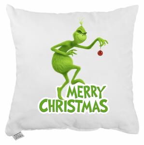 Vánoční polštář Grinch a Vánoce 40x40 cm EMI