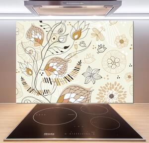 Skleněný panel do kuchynské linky Ornamenty pksh-23831955