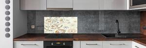 Skleněný panel do kuchynské linky Ornamenty pksh-23831955