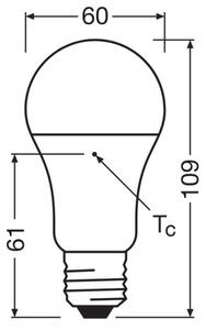SADA 3x LED Žárovka A60 E27/10W/230V 2700K