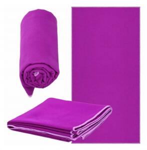 SPRINGOS Rychleschnoucí ručník 150x75 cm, fialový SPRINGOS MENORCA CS0039-XG