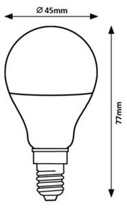 Rabalux 79066 - LED Žárovka G45 E14/5W/230V 3000K