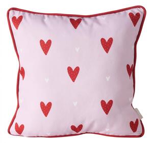 Boltze Home Collections Polštář Milena se srdíčky