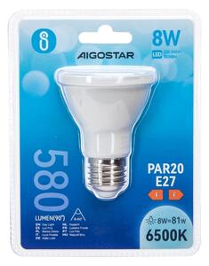 LED Žárovka PAR20 E27/8W/230V 6500K - Aigostar