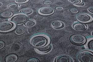 Associated Weavers Kusový koberec Drops 099 tmavě šedý Rozměr: 120x170 cm